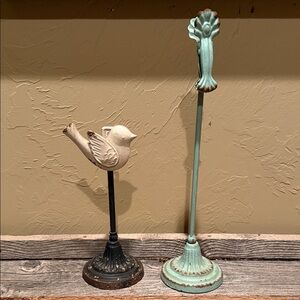 Source Unknown Black and Mint Decorative Clamp style picture holders